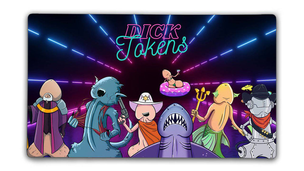 Team of Dick Tokens! Playmat (ONLINE ORDER ONLY)