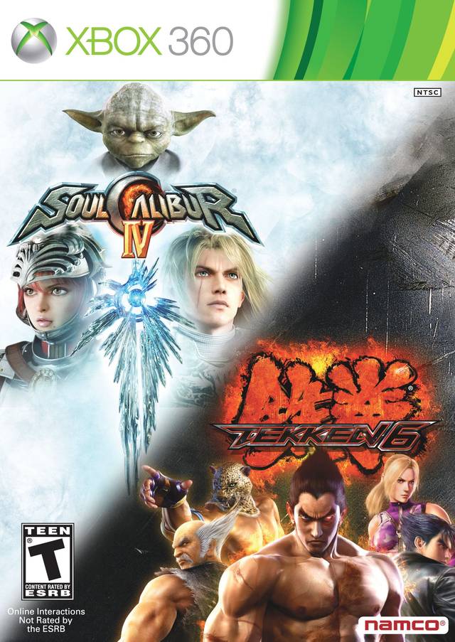 SoulCalibur IV / Tekken 6 (Xbox 360) (ONLINE ORDER ONLY)