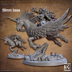 Tempest the Celestial Steed (With or Without Rider) (Online Only)