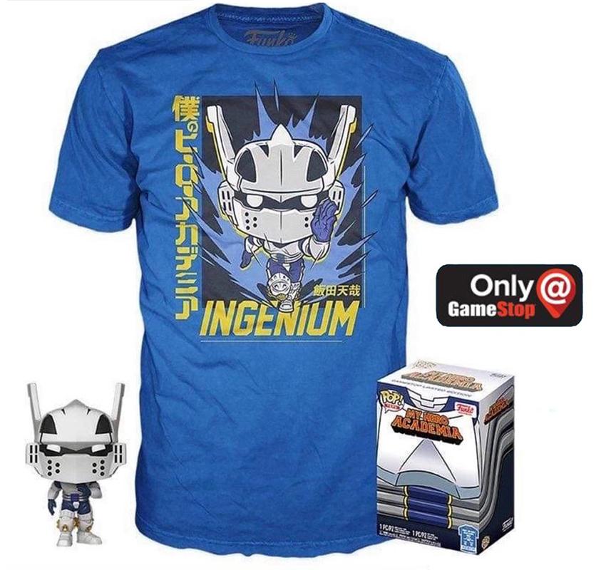 Tenya Iida and Ingenium Tee (M, Sealed) 740 - GameStop Exclusive [light damage] (Online Order Only)