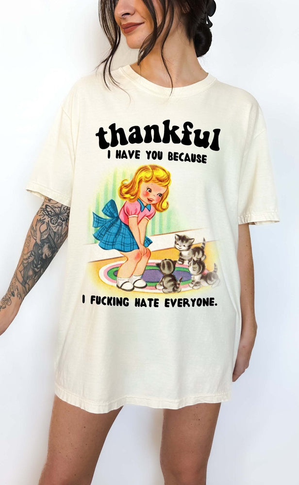 Thankful I have You Cats Tee (ONLINE ORDER ONLY)