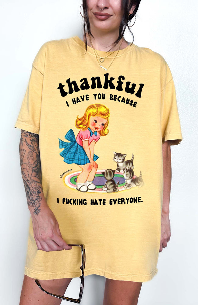 Thankful I have You Cats Tee (ONLINE ORDER ONLY)