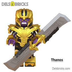 Thanos Avengers Minifigures Lego Minifigures Custom Toys (ONLINE ORDER ONLY)