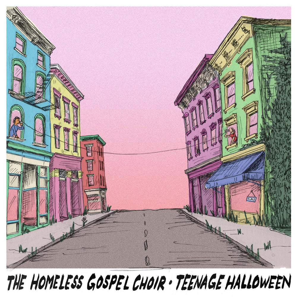 The Homeless Gospel Choir " Teenage Halloween (OPAQUE YELLOW VINYL) [Vinyl] (ONLINE ORDER ONLY)