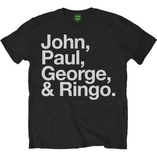 John, Paul, George & Ringo [T-Shirt] (ONLINE ORDER ONLY)