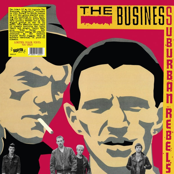THE BUSINESS - Suburban Rebels (Red Vinyl) [Vinyl] (ONLINE ORDER ONLY)