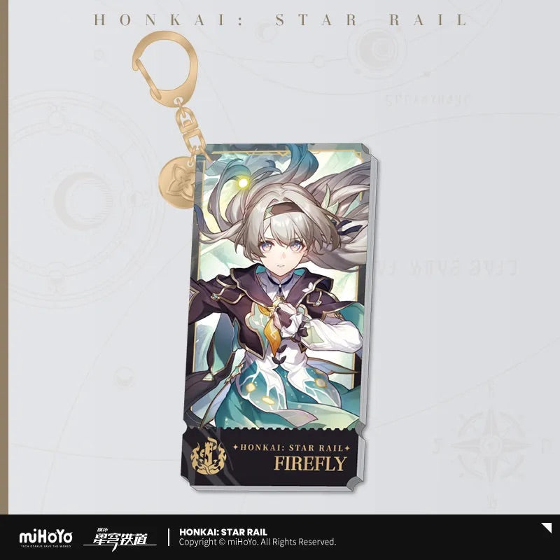 The Destruction Character Warp Artwork Acrylic Keychain (ONLINE ORDER ONLY)