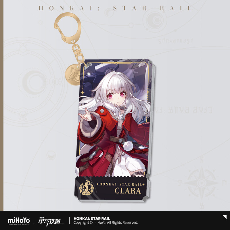 The Destruction Character Warp Artwork Acrylic Keychain (ONLINE ORDER ONLY)