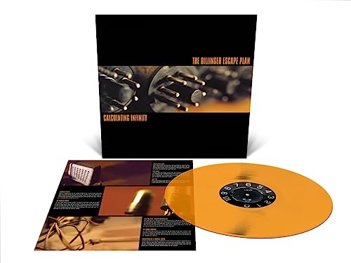The Dillinger Escape Plan - Calculating Infinity (Clear Vinyl, Orange) [Vinyl] (ONLINE ORDER ONLY)