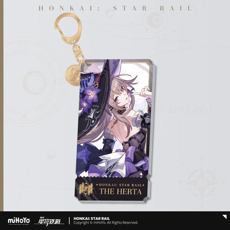 The Erudition Character Warp Artwork Acrylic Keychain (ONLINE ORDER ONLY)