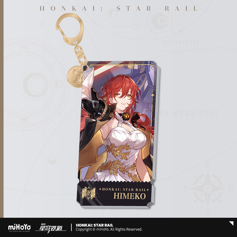 The Erudition Character Warp Artwork Acrylic Keychain (ONLINE ORDER ONLY)