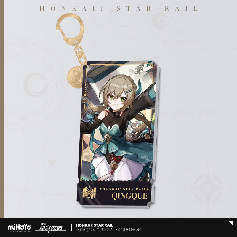 The Erudition Character Warp Artwork Acrylic Keychain (ONLINE ORDER ONLY)