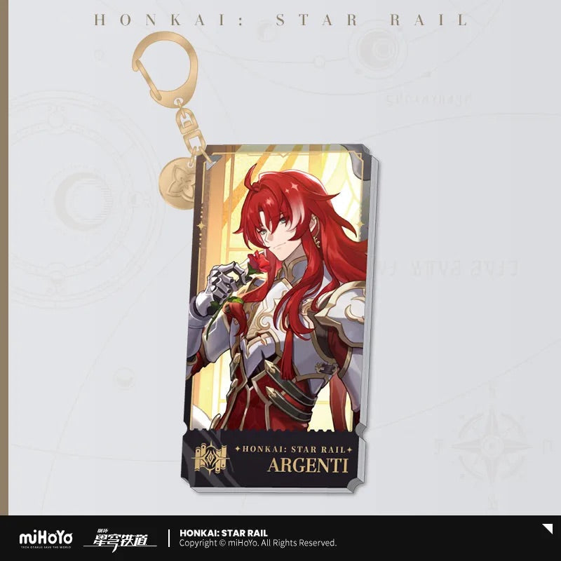 The Erudition Character Warp Artwork Acrylic Keychain (ONLINE ORDER ONLY)