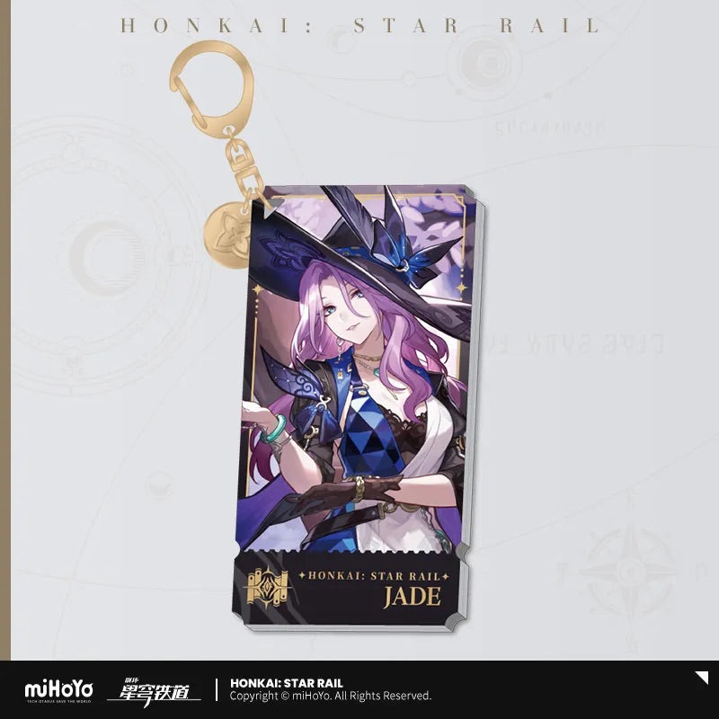 The Erudition Character Warp Artwork Acrylic Keychain (ONLINE ORDER ONLY)