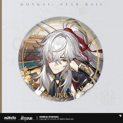 The Erudition Character Warp Artwork Tinplate Badge (ONLINE ORDER ONLY)