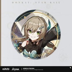 The Erudition Character Warp Artwork Tinplate Badge (ONLINE ORDER ONLY)
