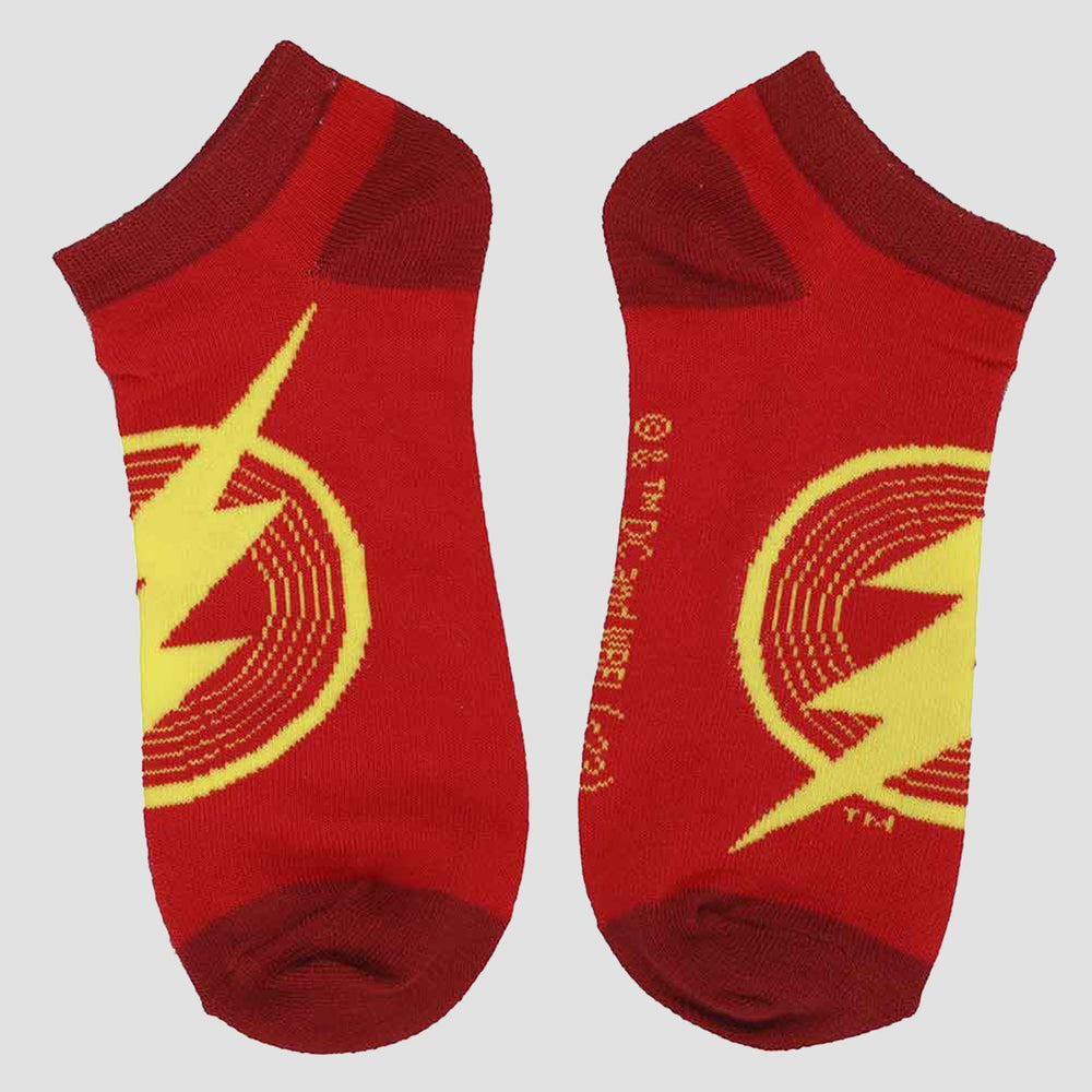 The Flash: Worlds Collide 5-Pack Women's Ankle Socks (Online Order Only)