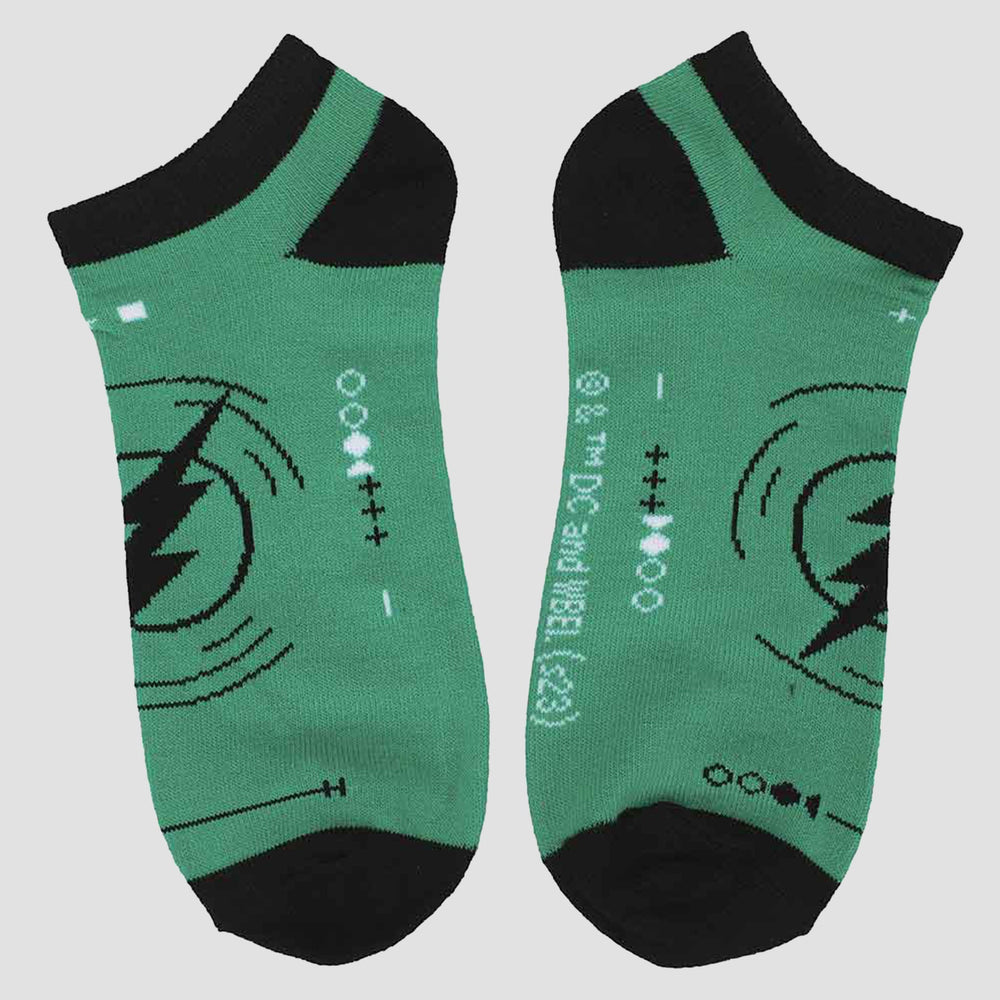 The Flash: Worlds Collide 5-Pack Women's Ankle Socks (Online Order Only)