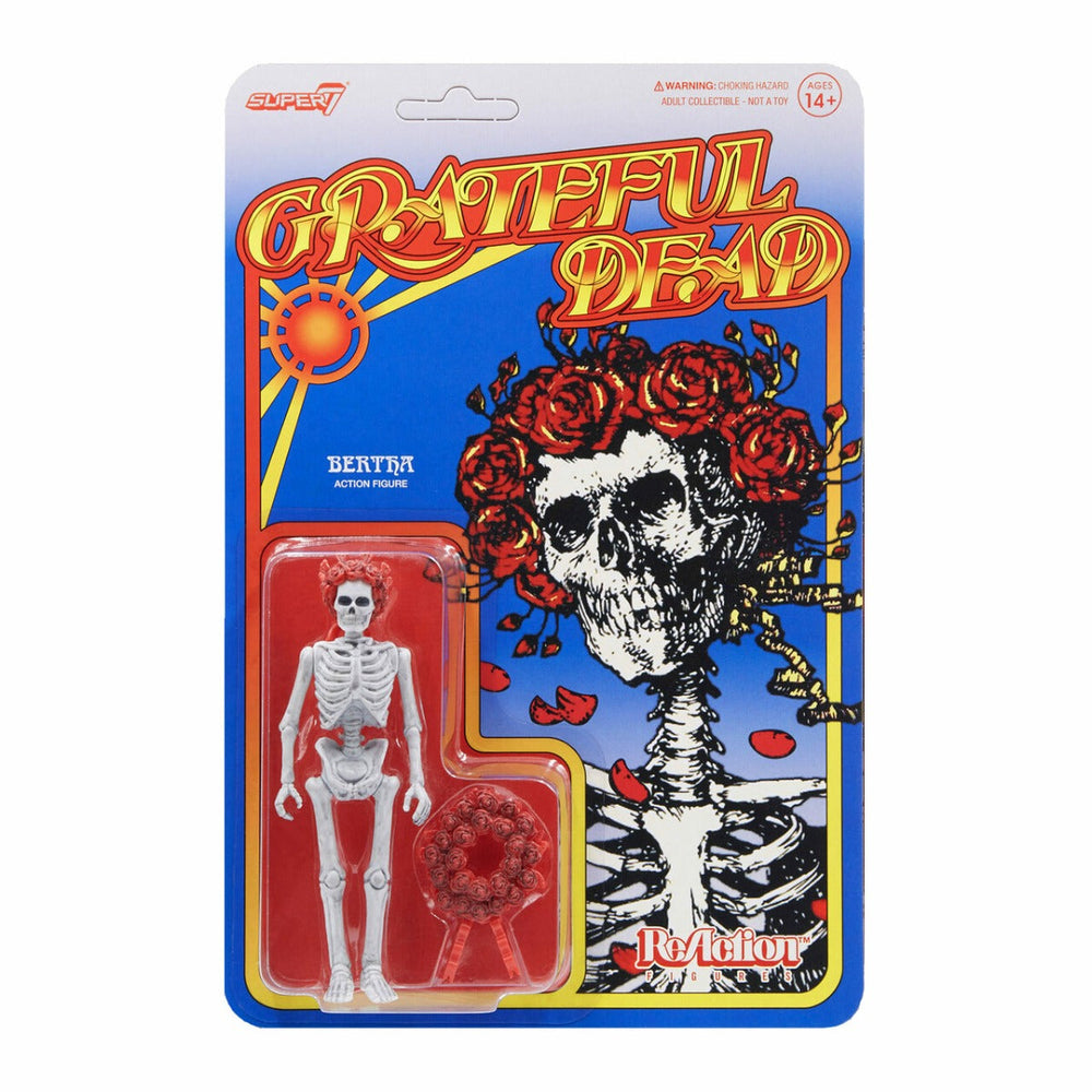 The Grateful Dead - Super7 - Grateful Dead ReAction Figure Wave 1 - Bertha (Collectible, Figure, Action Figure) [Action Figure] (Online Order Only) (ONLINE ORDER ONLY)