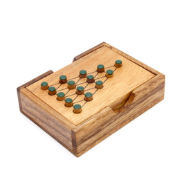 The Last Fighter IQ Mind Game - Triangle Peg Game (Online Order Only)