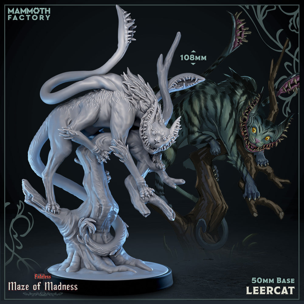 The Leercat (Cheshire Displacer Beast) (Online Order Only)