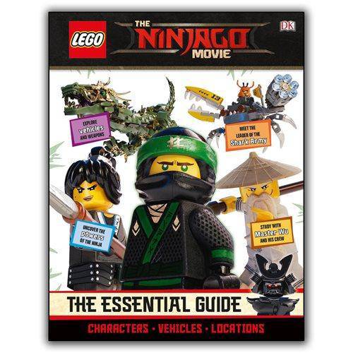 The LEGO Ninjago Movie The Essential Guide Hardcover Book (Online Order Only)