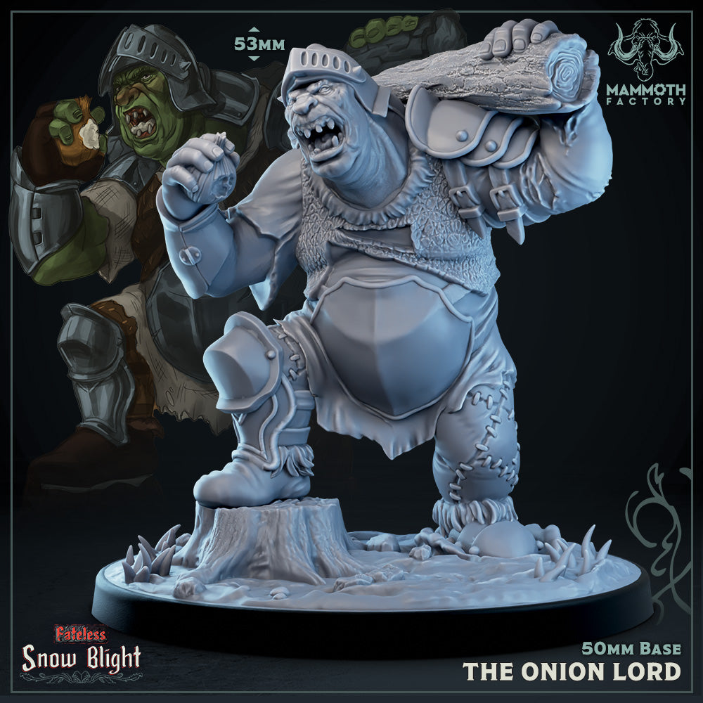 The Onion Lord (Male Ogre Knight) (Online Order Only)