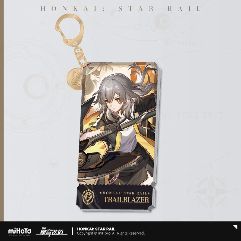 The Preservation Character Warp Artwork Acrylic Keychain (ONLINE ORDER ONLY)