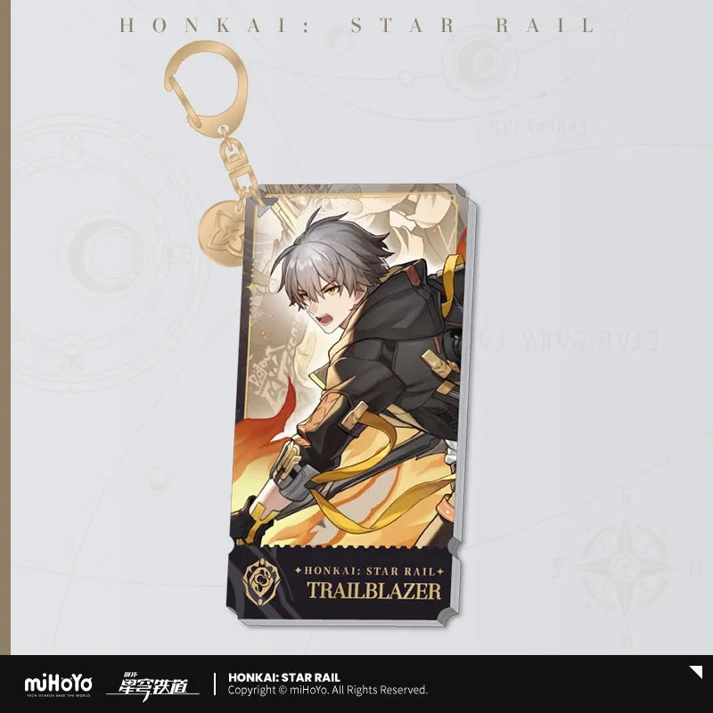 The Preservation Character Warp Artwork Acrylic Keychain (ONLINE ORDER ONLY)