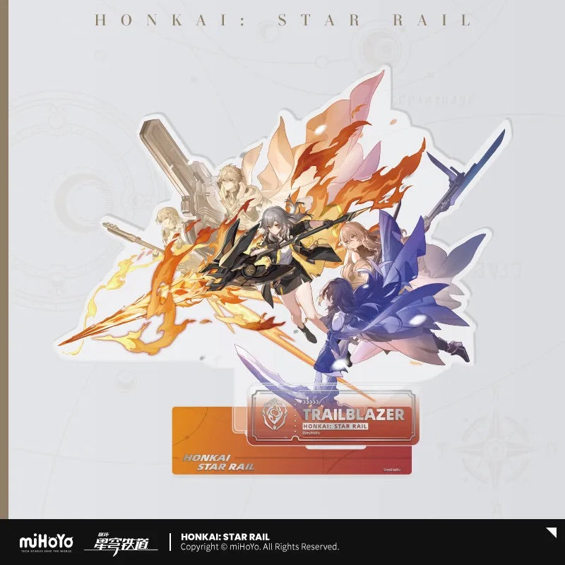 The Preservation Character Warp Artwork Acrylic Stand (ONLINE ORDER ONLY)