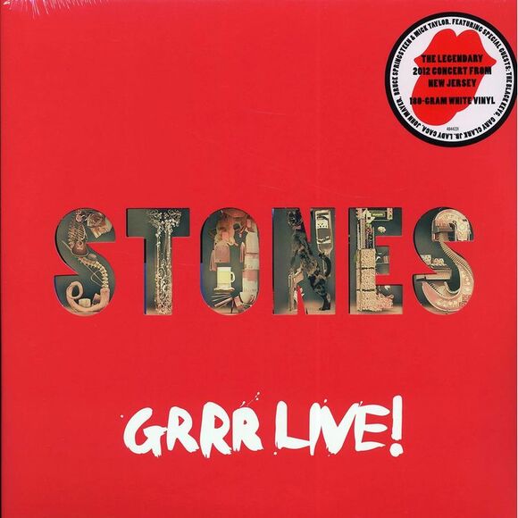 GRRR Live! (Limited Edition, 180 Gram White Colored Vinyl) (3 Lp's) [Vinyl] (ONLINE ORDER ONLY)