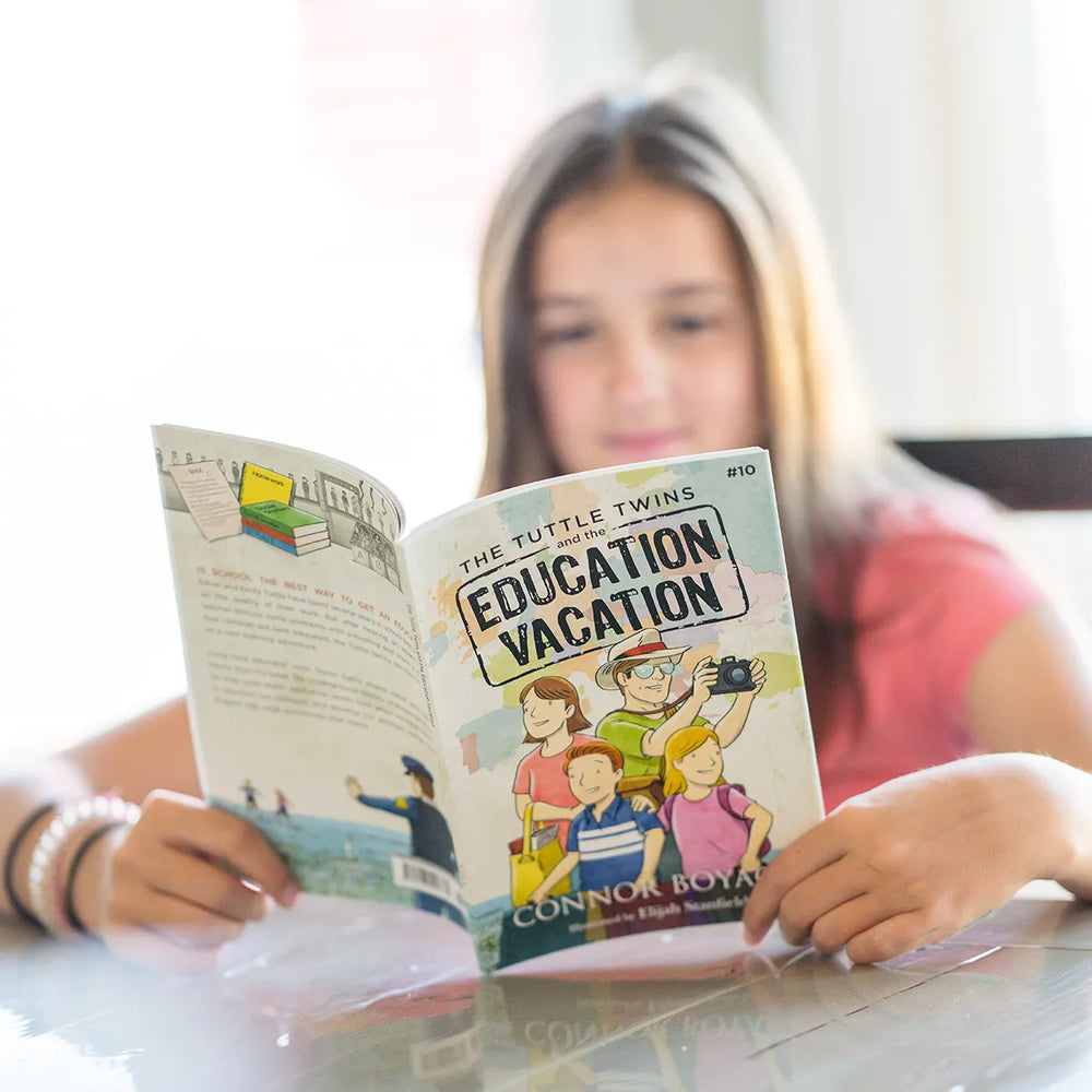 The Tuttle Twins and the Education Vacation (ONLINE ORDER ONLY)
