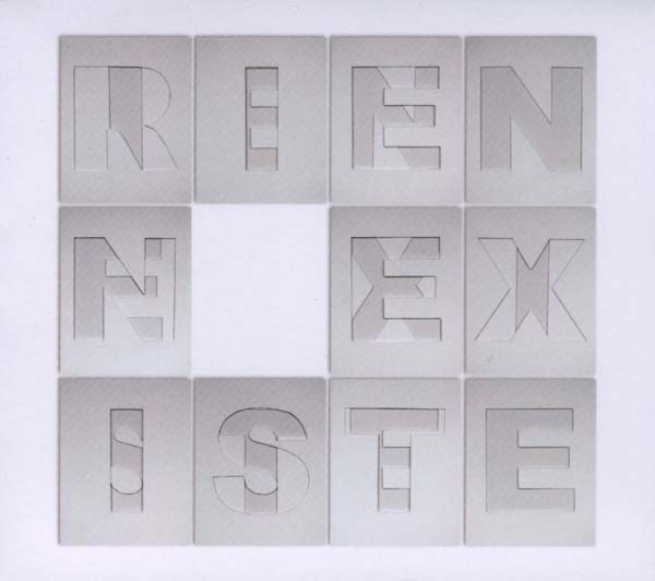 THE UNTIED KNOT - Rien N'existe [CD] (ONLINE ORDER ONLY)