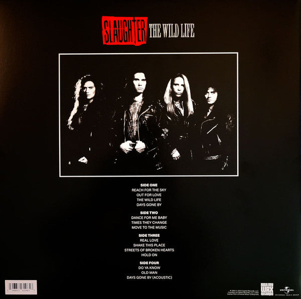 Slaughter - The Wild Life (Red & White, 180g, 2LP) [Vinyl] (ONLINE ORDER ONLY)