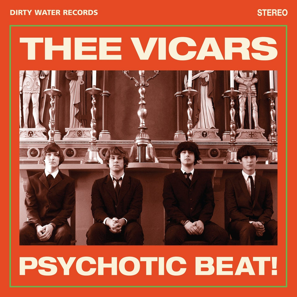 Thee Vicars - Psychotic Beat [CD] (ONLINE ORDER ONLY)