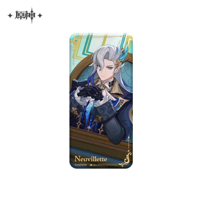 Genshin Impact Theme Series Character Square Badge (ONLINE ORDER ONLY)