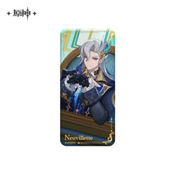 Genshin Impact Theme Series Character Square Badge (ONLINE ORDER ONLY)