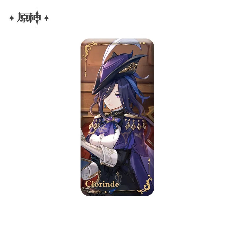 Genshin Impact Theme Series Character Square Badge (ONLINE ORDER ONLY)