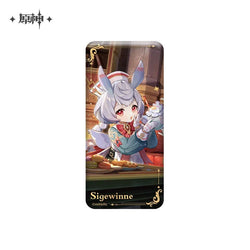Genshin Impact Theme Series Character Square Badge (ONLINE ORDER ONLY)