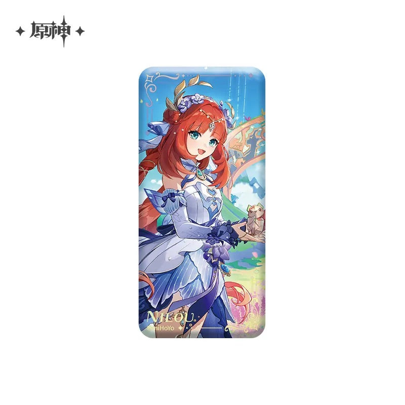 Genshin Impact Theme Series Character Square Badge (ONLINE ORDER ONLY)