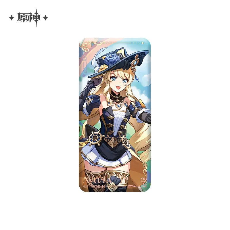 Genshin Impact Theme Series Character Square Badge (ONLINE ORDER ONLY)