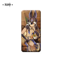 Genshin Impact Theme Series Character Square Badge (ONLINE ORDER ONLY)