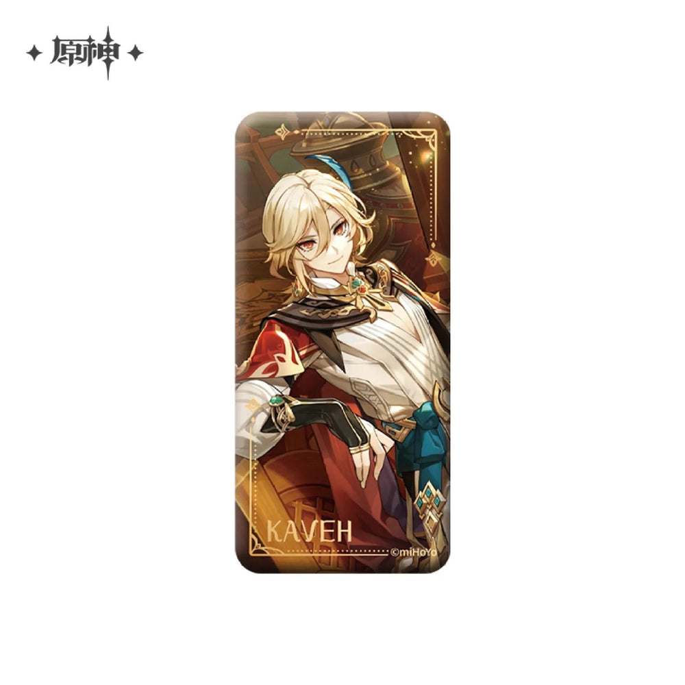 Genshin Impact Theme Series Character Square Badge (ONLINE ORDER ONLY)
