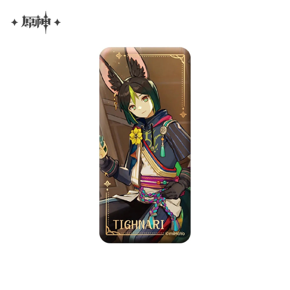 Genshin Impact Theme Series Character Square Badge (ONLINE ORDER ONLY)