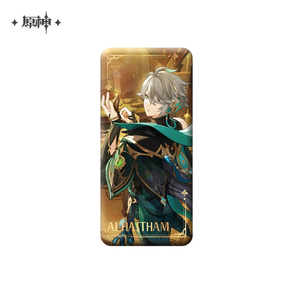 Genshin Impact Theme Series Character Square Badge (ONLINE ORDER ONLY)