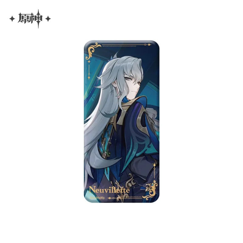 Genshin Impact Theme Series Character Square Badge (ONLINE ORDER ONLY)