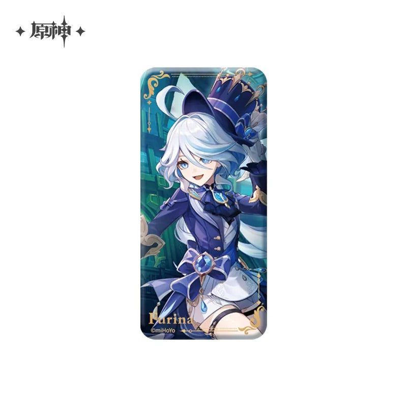 Genshin Impact Theme Series Character Square Badge (ONLINE ORDER ONLY)