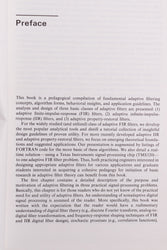 Theory and Design of Adaptive Filters (ONLINE ORDER ONLY)
