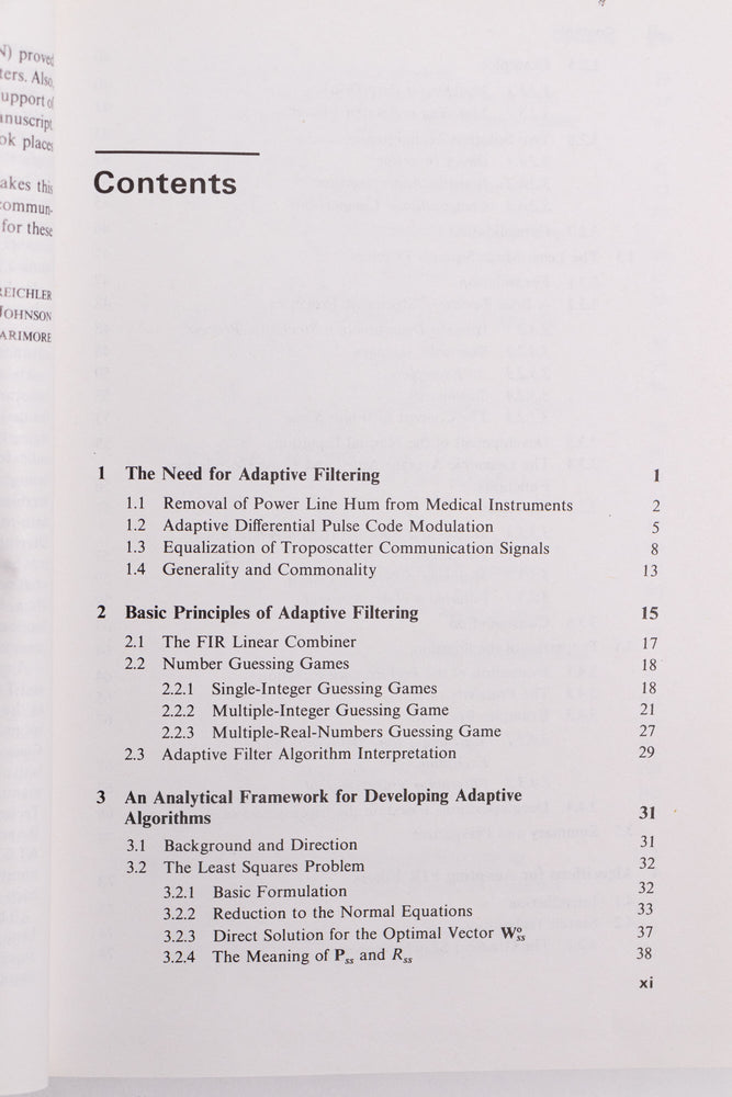 Theory and Design of Adaptive Filters (ONLINE ORDER ONLY)