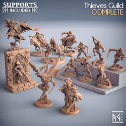 3D Printed Artisan Guild Shadowclaws the Dire Raven Thieves Guild 28mm 32mm (Online Only)